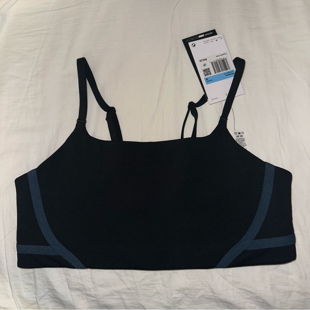 Nike Black and Navy Sports Bra